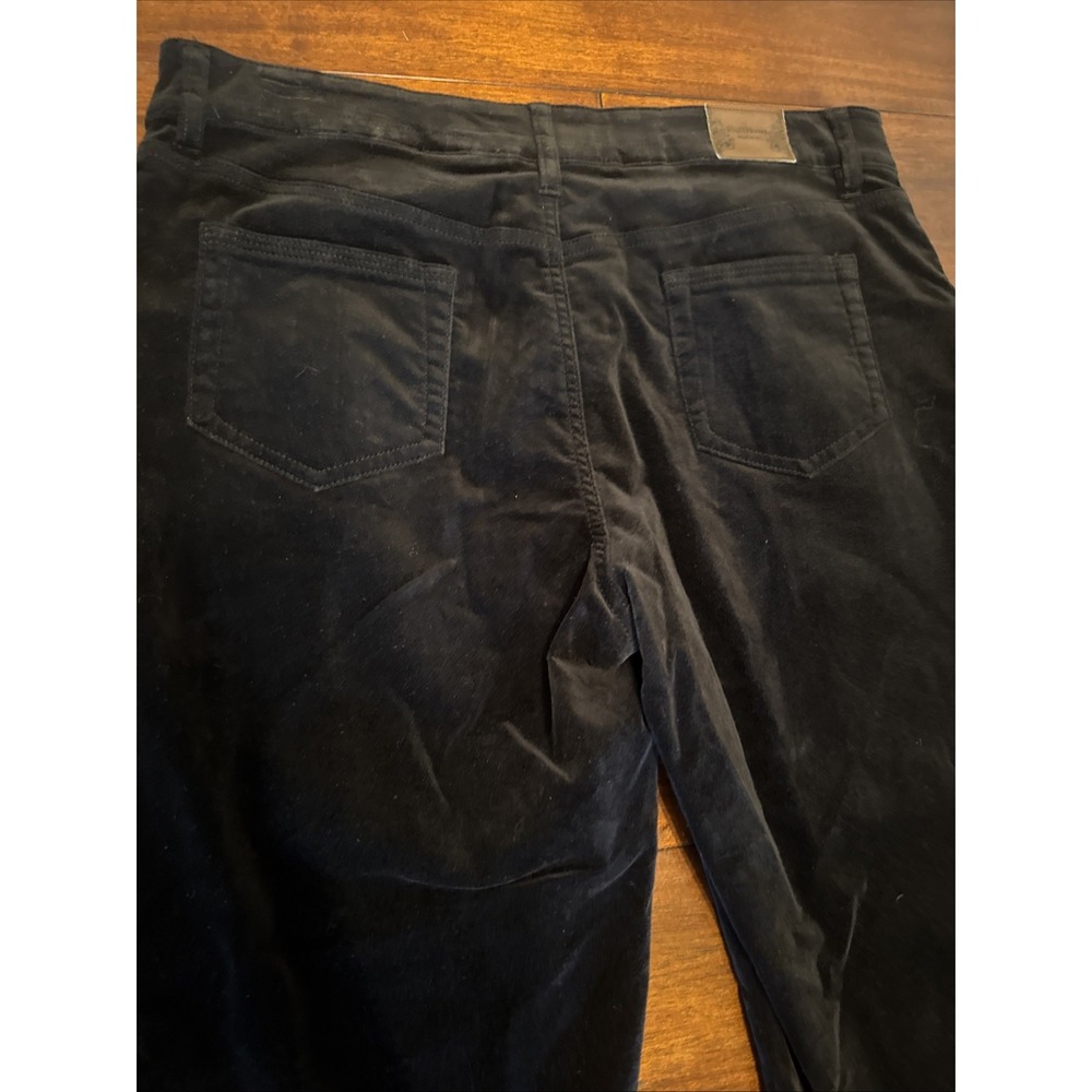 Ruff Hewn Black Corduroy‎ Bootcut Pants Women's Size 12 - Picture 8 of 8